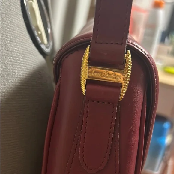 Louis Quatorze Leather Structured Rounded Shoulder Bag - Picture 6 of 6